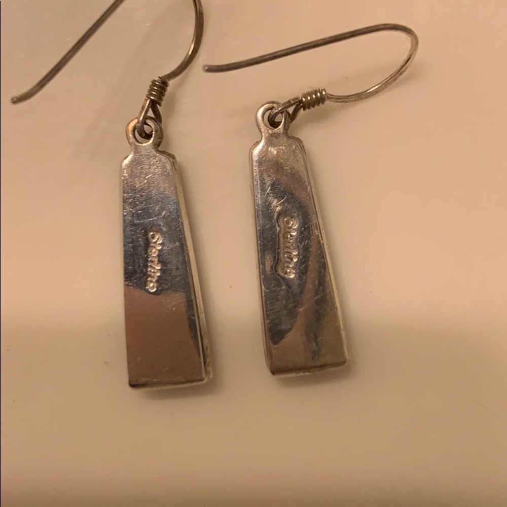 Sterling Silver Earrings - Picture 2 of 3